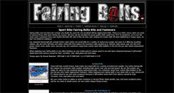 Desktop Screenshot of fairingbolts.com